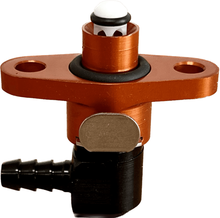 Powercell Quick Disconnect fuel fittings KTM Billet CJ Designs