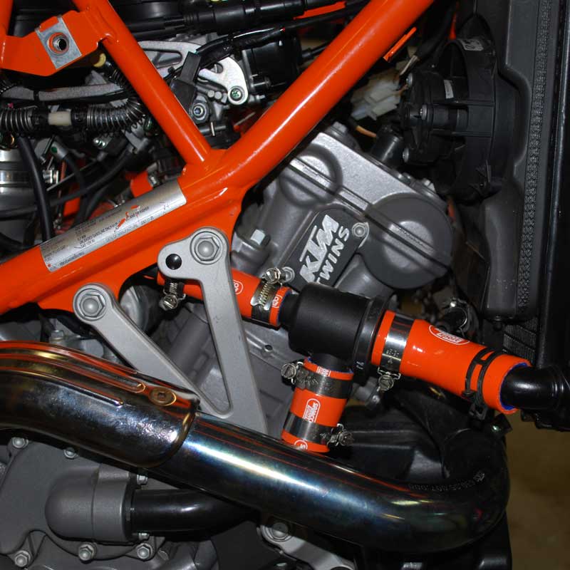 KTM-12 fit KTM 990 Supermoto 2009-2013 Samco Silicon Rad Hoses 
