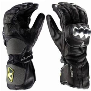 pair of GORE TEX leather gloves