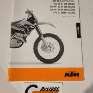 German KTM User Manual Picture