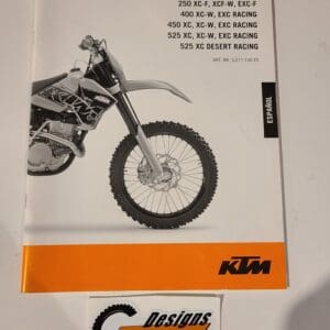 Picture of KTM User Manual In German