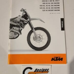Image of the KTM User Manual In German