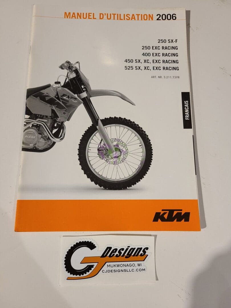 Picture of the KTM User Manual